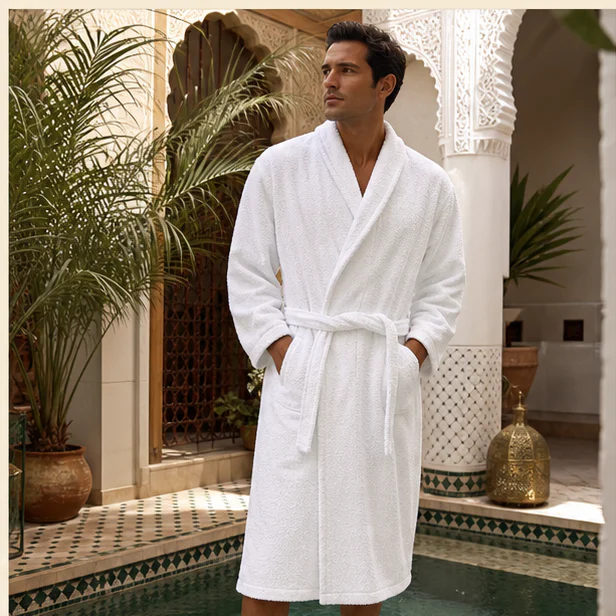 Peignoir bouclette Easy Linge Kech